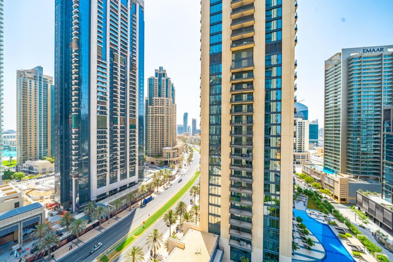 Incredible Views From This Classy Apt With Terrace Dubai Esterno foto