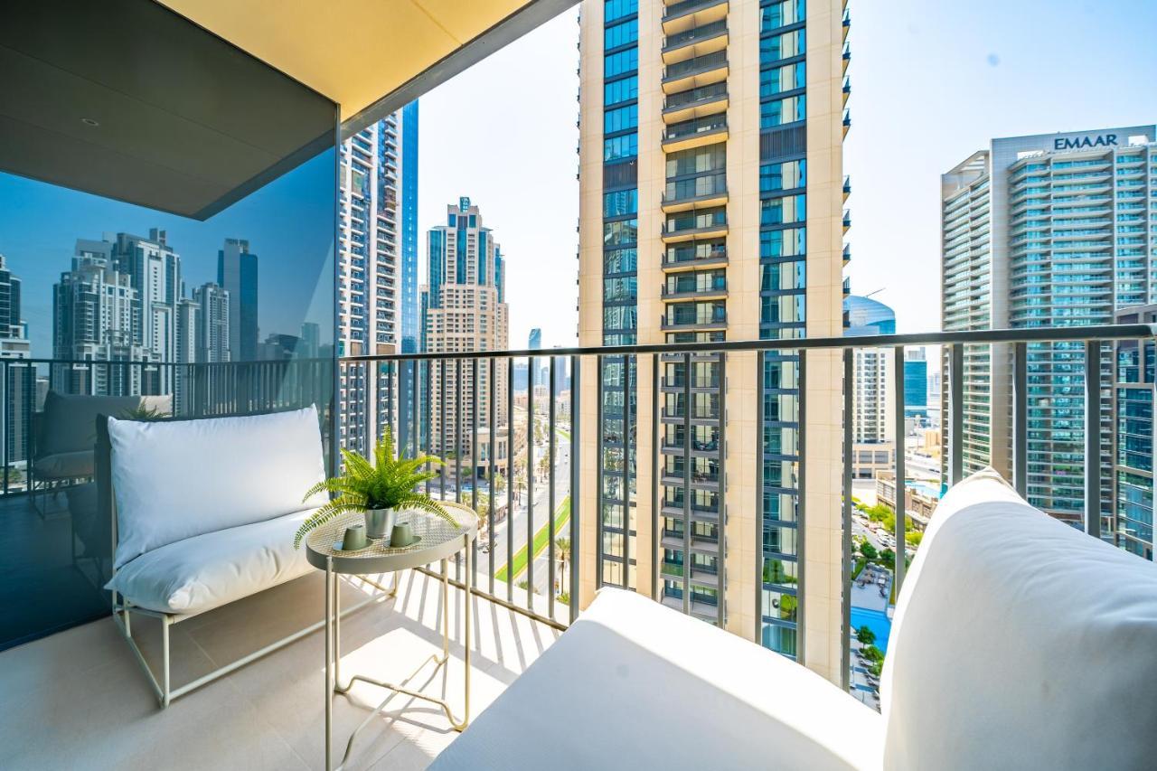 Incredible Views From This Classy Apt With Terrace Dubai Esterno foto
