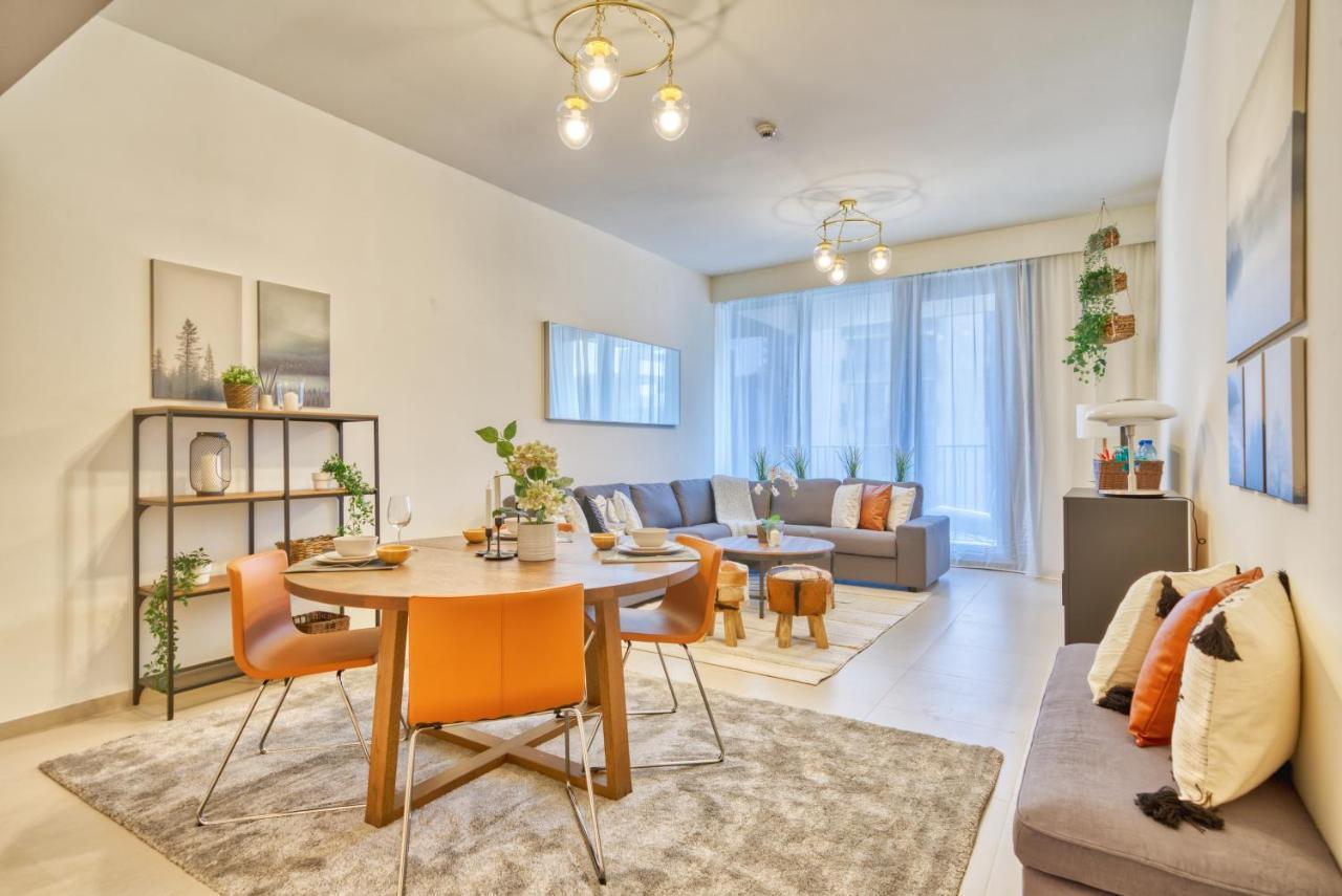 Incredible Views From This Classy Apt With Terrace Dubai Esterno foto